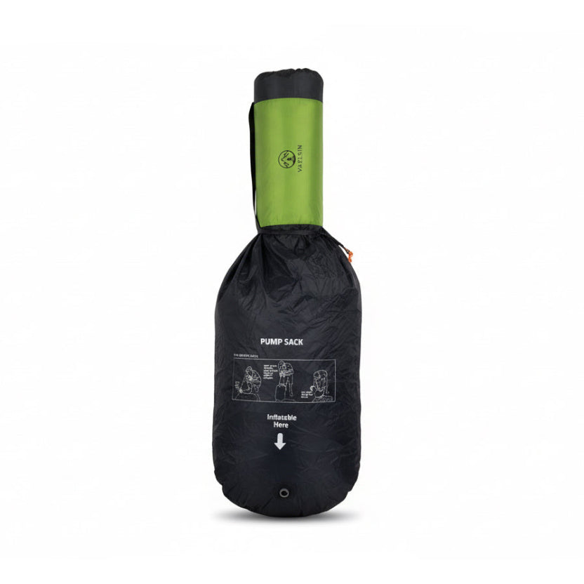 Sleeping pad pump sack