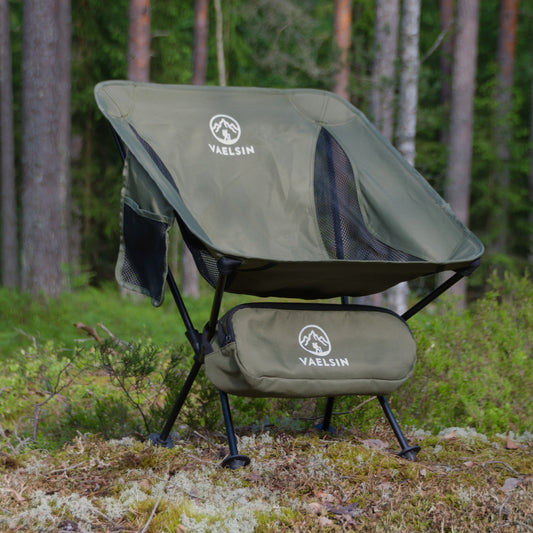 Ultrakevyt Retkituoli Vihreä