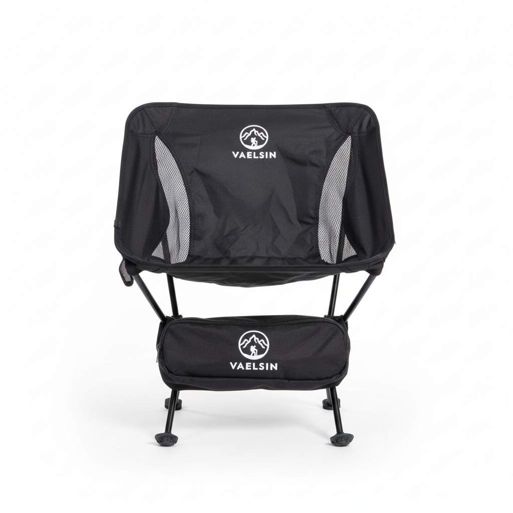 Retkituoli - Vaelsin Ultrakevyt Musta